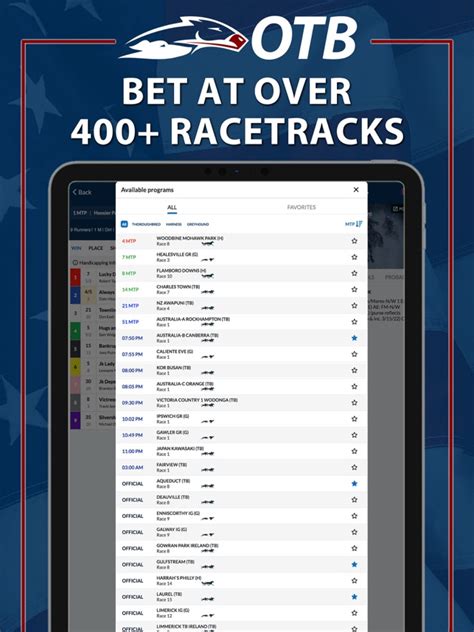 How to bet with Interbets : Interbets OTB: Horse Racing .